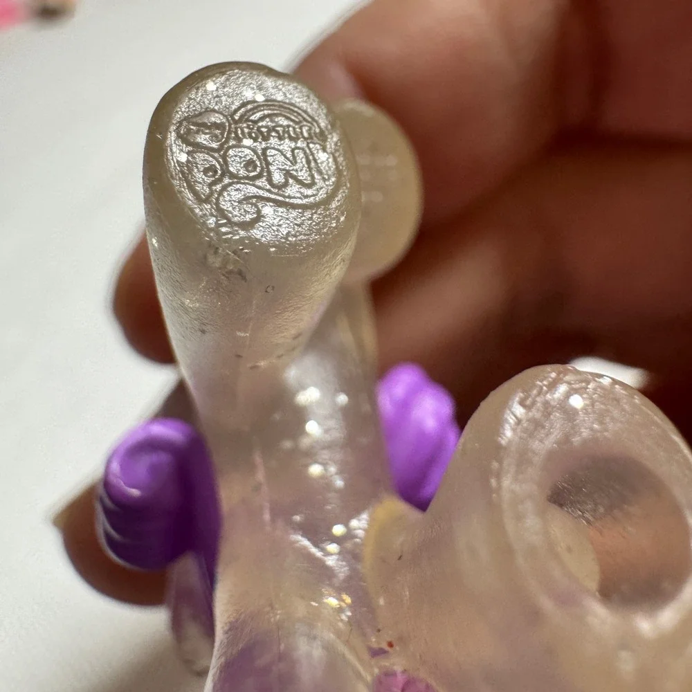 My Little Pony Rarity Glitter Translucent Blind Bag Figure 2010 Hasbro G4 2 Inch